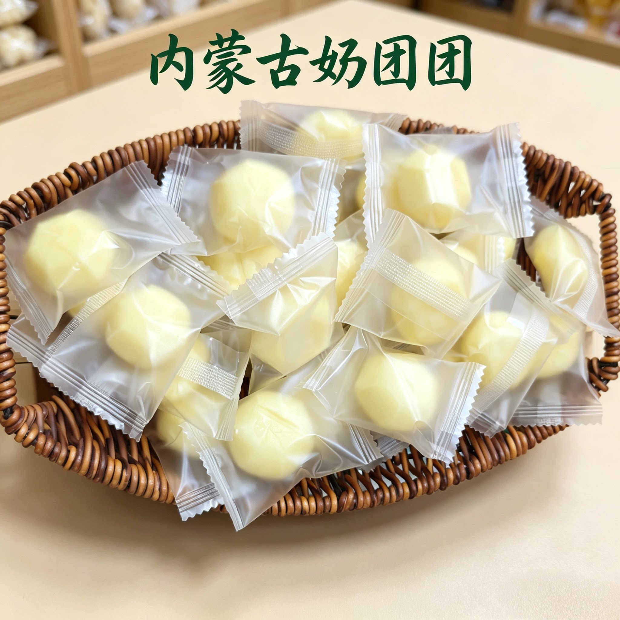 奇日麦奶团团奶疙瘩内蒙特产