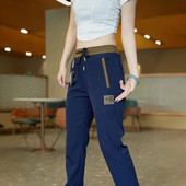 子女士春夏季 外穿中国风直筒裤 薄款 潮流百搭休闲裤 宽松时尚 运动裤