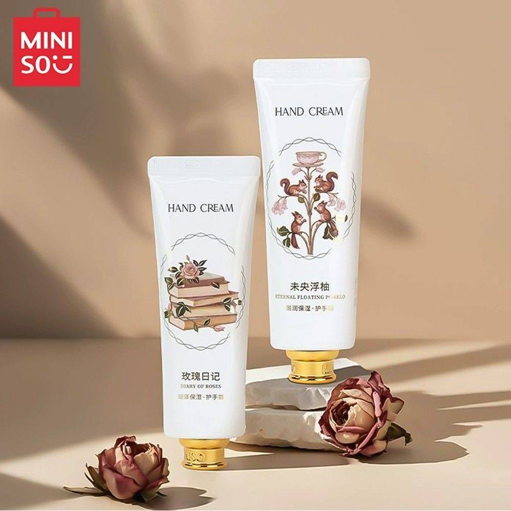 MINISO名创优品鎏金香颂护手霜秋冬季保湿滋润保湿防干裂男女便携