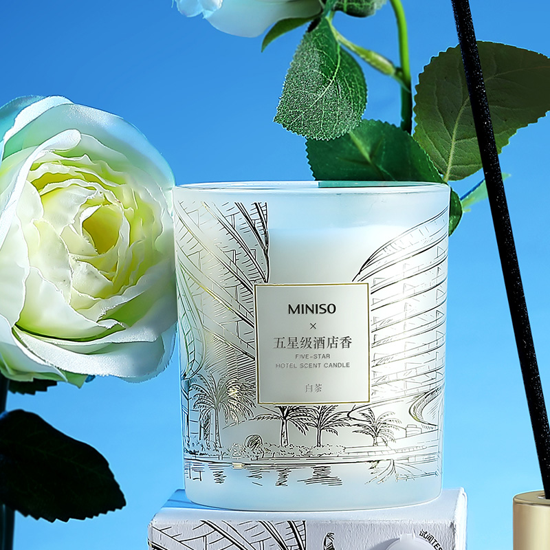 五星级酒店系列香氛蜡烛经典白茶