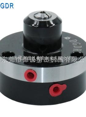 微小型气动固定式夹头JAS-T8-PL迷你气动卡盘打孔攻牙工装夹具