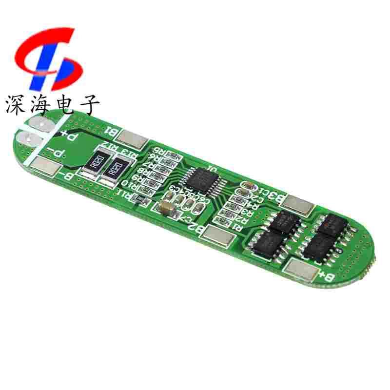 4串14.8V 18650锂聚合物电池保护板16.8V防过充过放6A电流