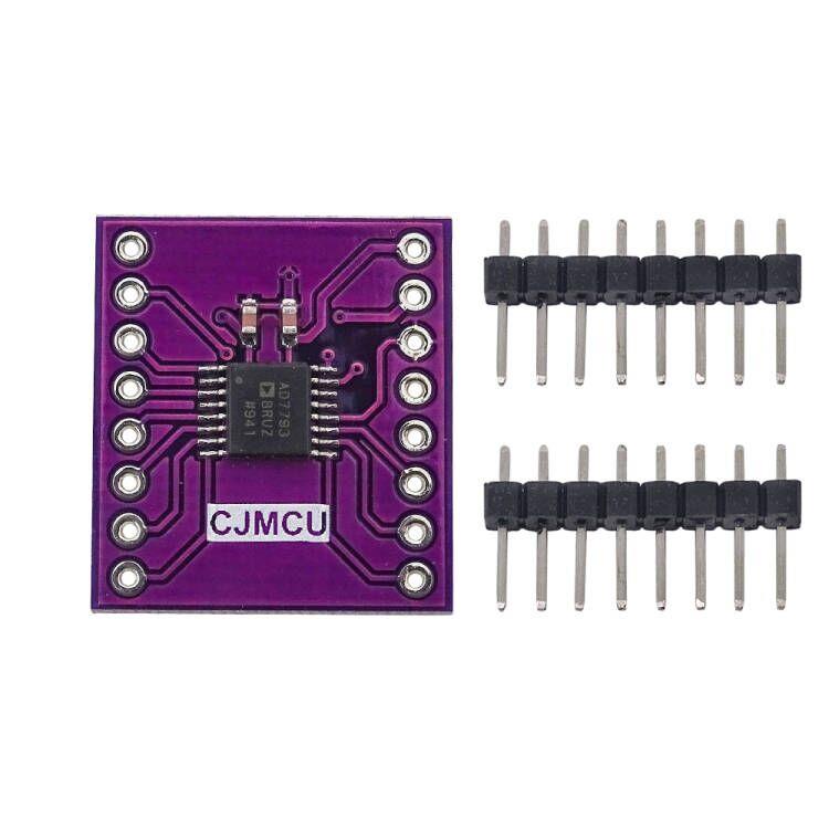 CJMCU-7793 AD7793BRU 24-bit Σ-Δ ADC 低噪声 放大器 模块