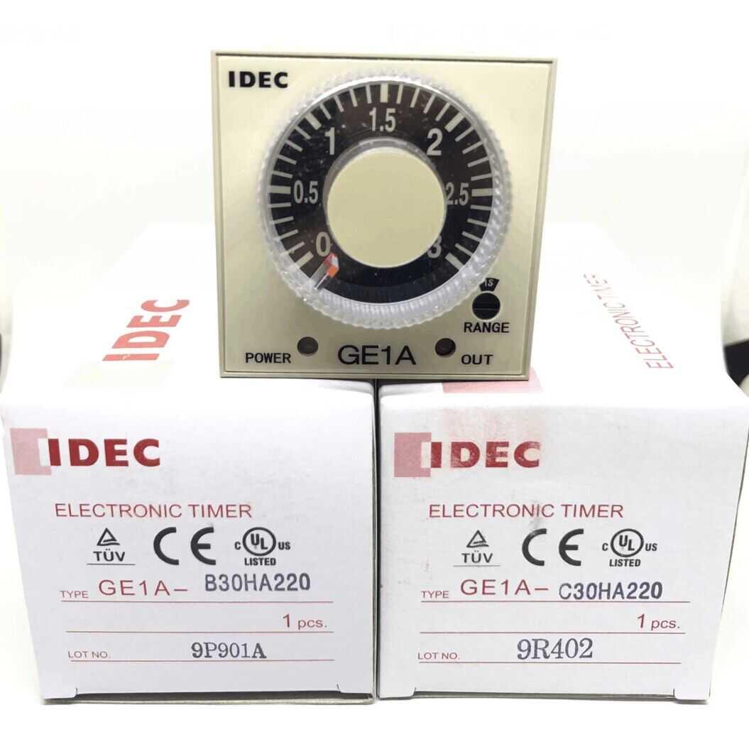 idec和泉GE1A-B30HA220 GE1A-C30HA220时间继电器