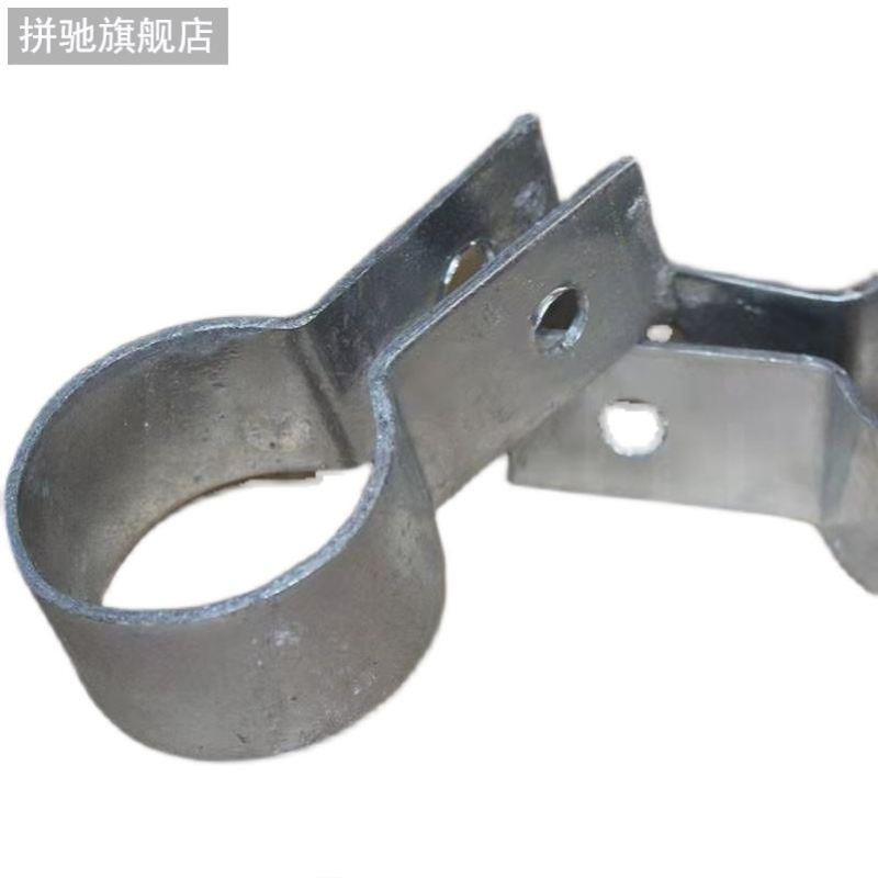 拼驰养猪场大棚喉箍管箍抱箍o型卡箍广告牌电线杆扁铁镀锌灯笼吊