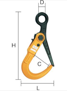 日本世霸SUPER锁钩SLH-1N SLH-2N SLH-3N原装起重工具 正品