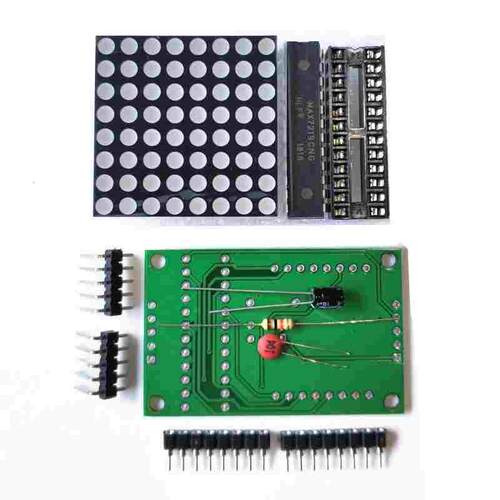 DIY 套件 MAX7219 点阵模块 显示模块 模块 单片机控制模块
