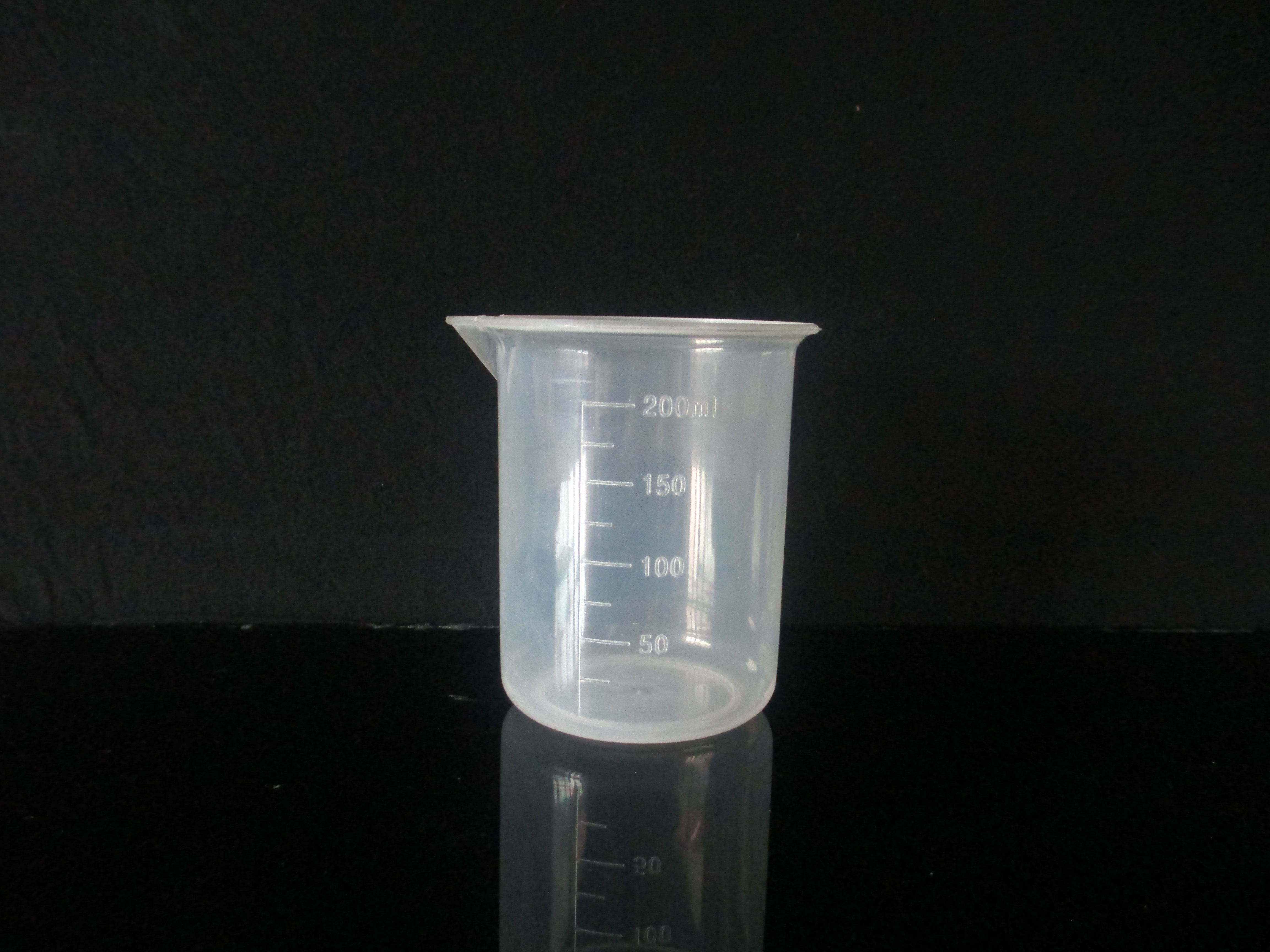 200毫升塑料量杯刻度烧杯200ml小量杯pp量杯无毒无味量杯