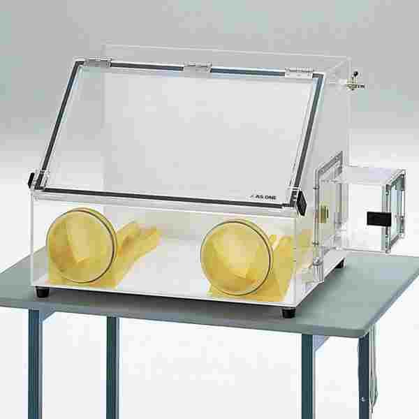 亚速旺树脂手套箱PMMA可通气体AS-600P/AS-800P无尘传递箱ASONE