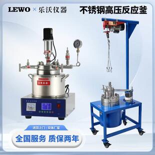 不锈钢高压反应釜 台式磁力搅拌釜高温氢化罐 CF简易型FCF升降型