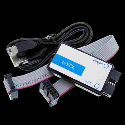 全新C8051F单片机仿真器U-EC6下载器EC6新华龙C8051F020 320 EFM8