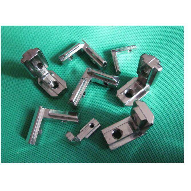 角槽 铝型材L型内置连接件 欧标国标15-20/30/40/45隐藏式连接件