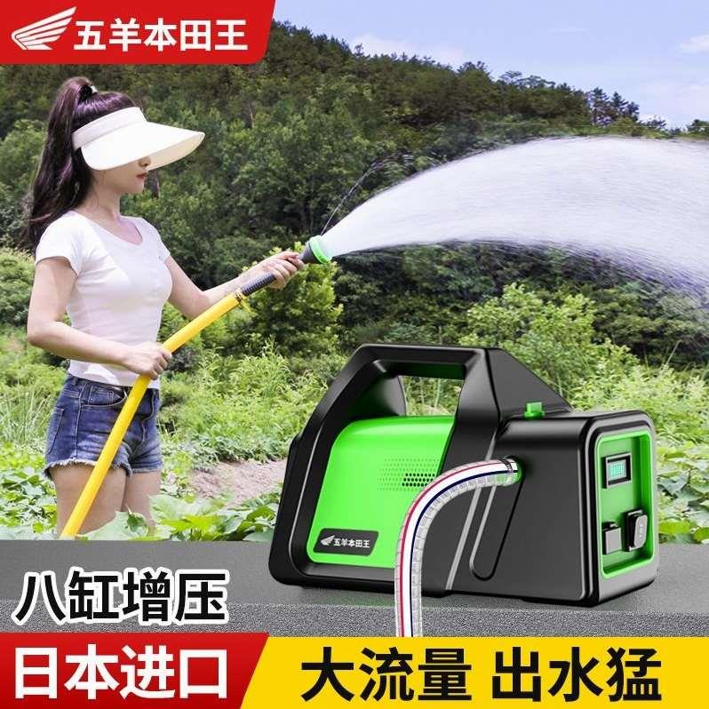 德国进口进口充电式抽水泵菜地浇水浇地机淋浇菜神器农用家用抽水