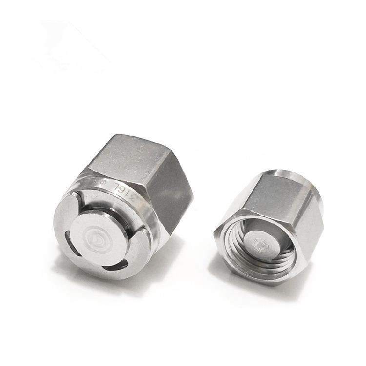 卡套堵头316不锈钢堵头三件套接头管闷头接管堵头卡套堵塞