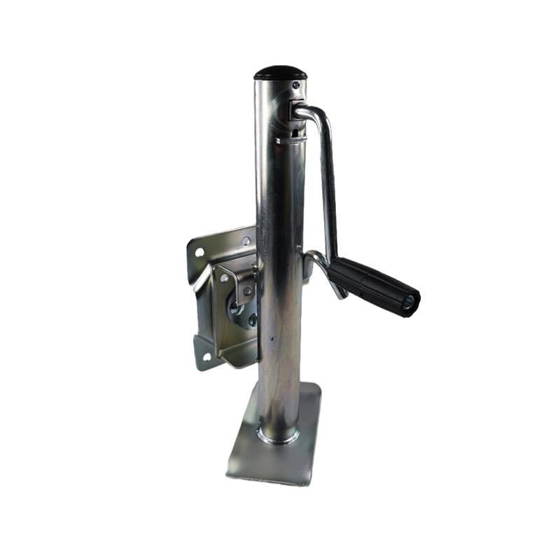 手摇底板拖车千斤顶房车驻车支腿螺旋升支架拖挂汽车改装大全送螺