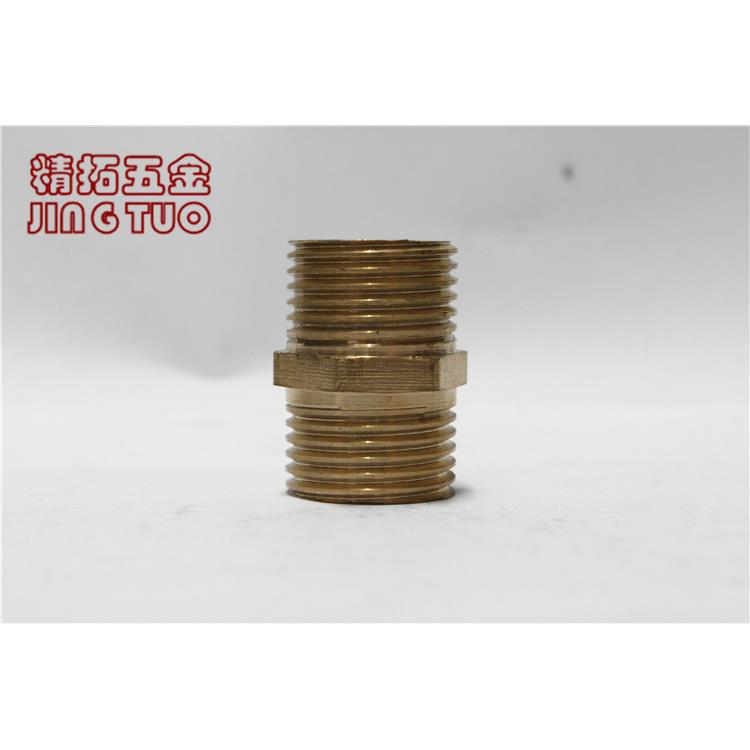 全铜内接接头 4分双外丝直通 水管配件 1分-1寸 DN15 DN20 DN25