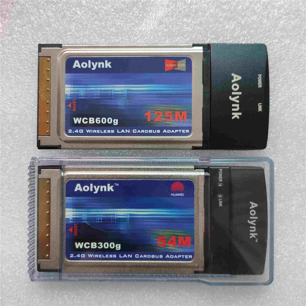 某为 PCMCIA接口无线网卡 Aolynk WCB300G WCB600G 54M/125M 网卡