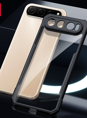 XUNDD适用努比亚 Air手机壳5G气囊防摔nubia Air 5G保护套透明不黄镜头全包新款新品硅胶亚克力软边硬壳