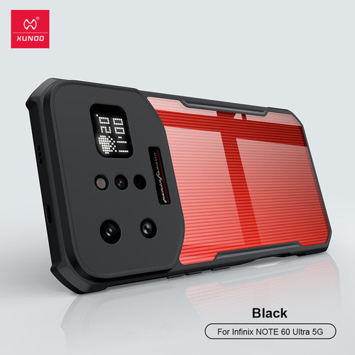 XUNDD 适用infinix note60ultra手机壳新款气囊防摔透明note60pro保护壳软边硬壳