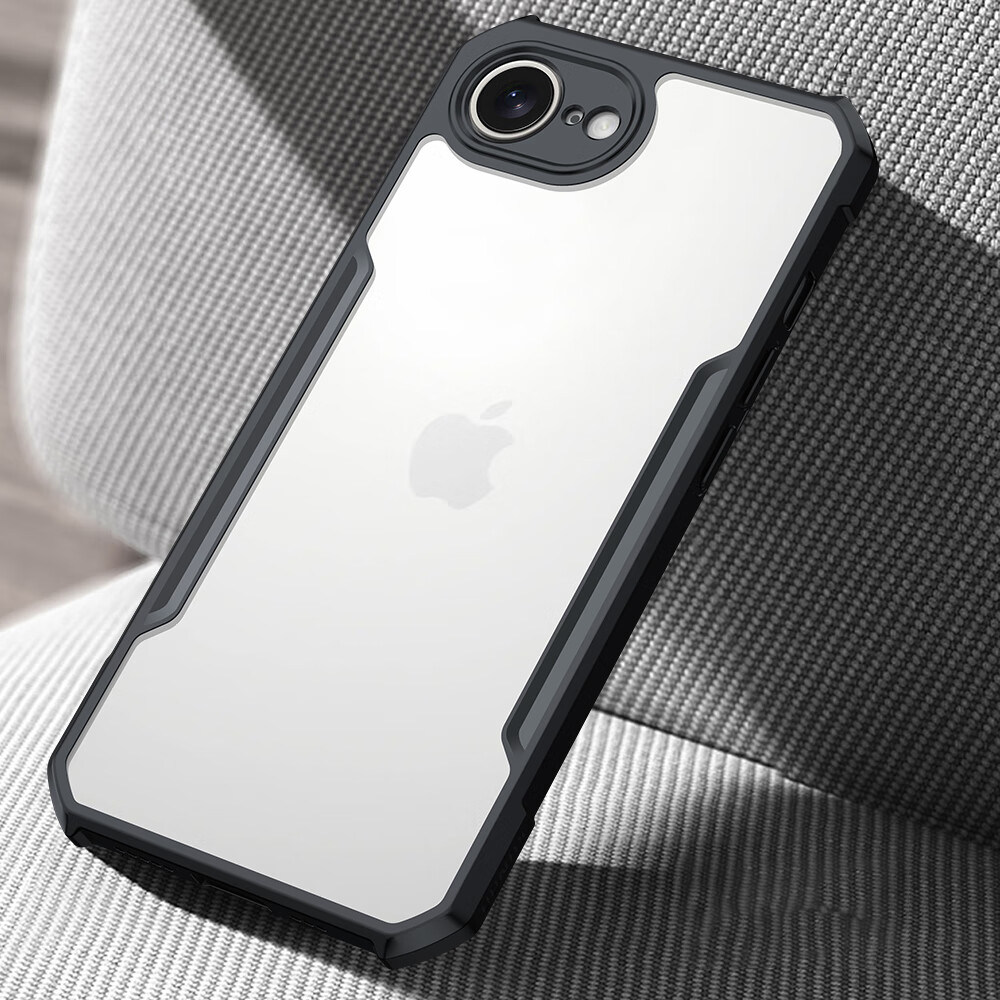讯迪新款苹果17E手机壳气囊防摔适用iphone17ProMax新款全包防摔17Air磁吸带支架17标准透明不发黄镜头全包套