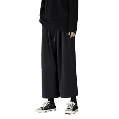 oversize韩版潮流阔腿高街裤子