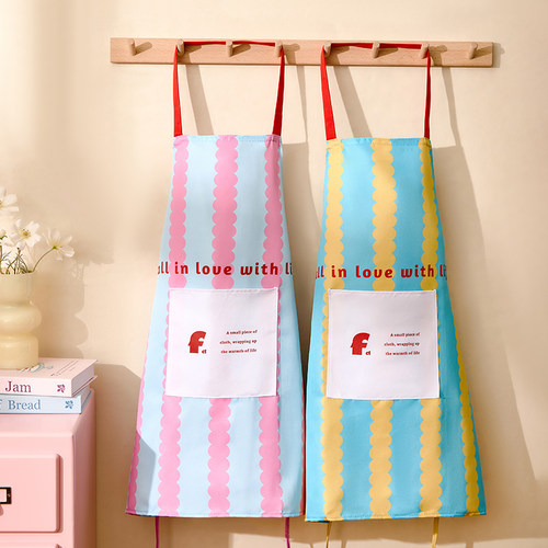 2025款防水防油围裙厨房做饭专用