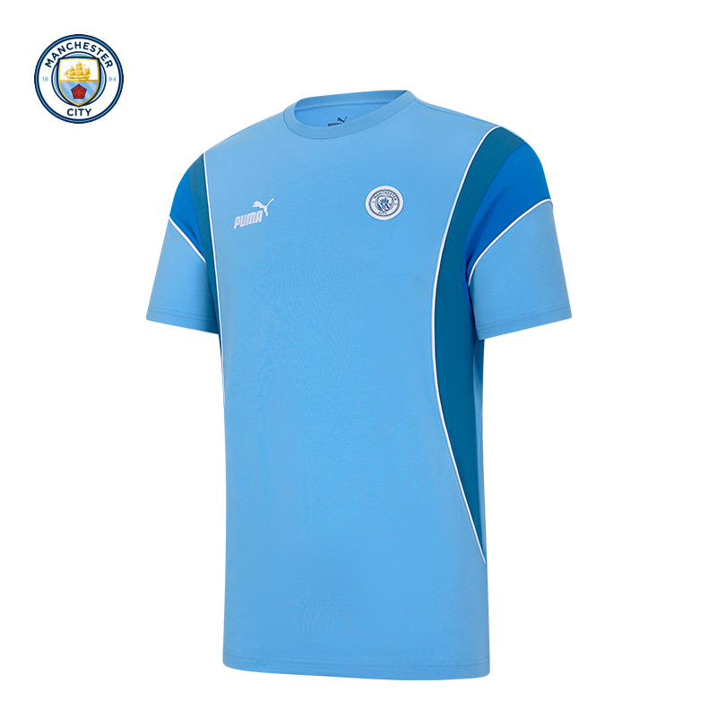 曼城PUMA2024男子短袖短袖T恤