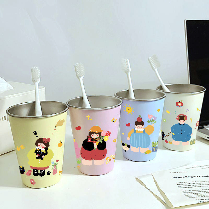 不锈钢水杯304直饮杯便携外带露营户外啤酒杯咖啡杯子大容量水杯,餐饮具,随手杯,淘宝优惠券,粉丝福利购,淘宝优惠卷