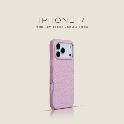 iPhone17系列 按键款  JOCQUELINE法国进口皮革手机壳Ⅱ