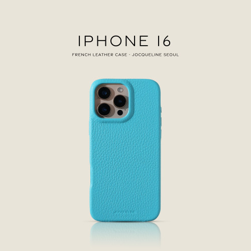iPhone16系列 按键款  JOCQUELINE法国进口皮革手机壳