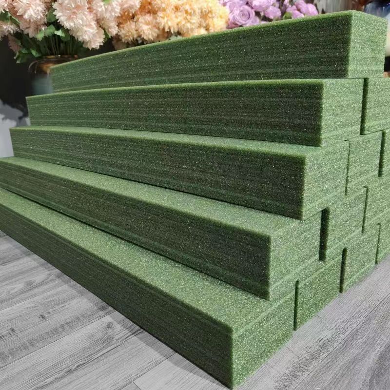 婚庆插花板高泡沫珍珠棉花泥多颜色可选泡沫板花艺植物墙花墙图片