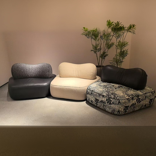 中古风小众款岛屿设计布艺沙发