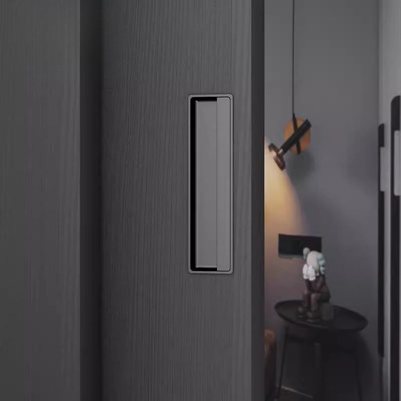 隐形嵌入式咖啡铜色折叠门口袋移门拉手衣柜推拉门扣手谷仓门把手,基础建材,小拉手,淘宝优惠券,粉丝福利购,淘宝优惠卷