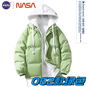 NASA联名2023年新款冬季羽绒棉衣男女韩系棉袄秋冬夹棉外套