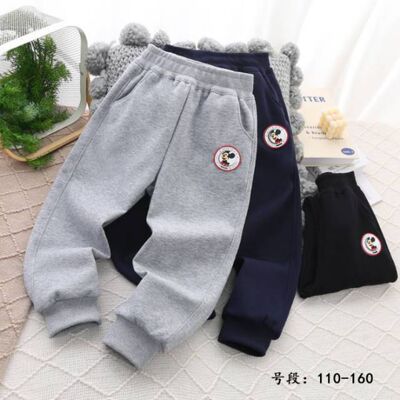 【大娃2467】儿童春季新款侧立体亮灯米七卫裤110-160 61-88左右