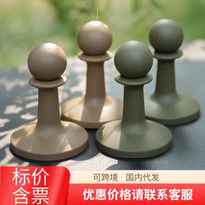 户外野营天幕杆防雷帽帐篷支撑杆绝缘塑料安全防护避雷帽营柱顶针