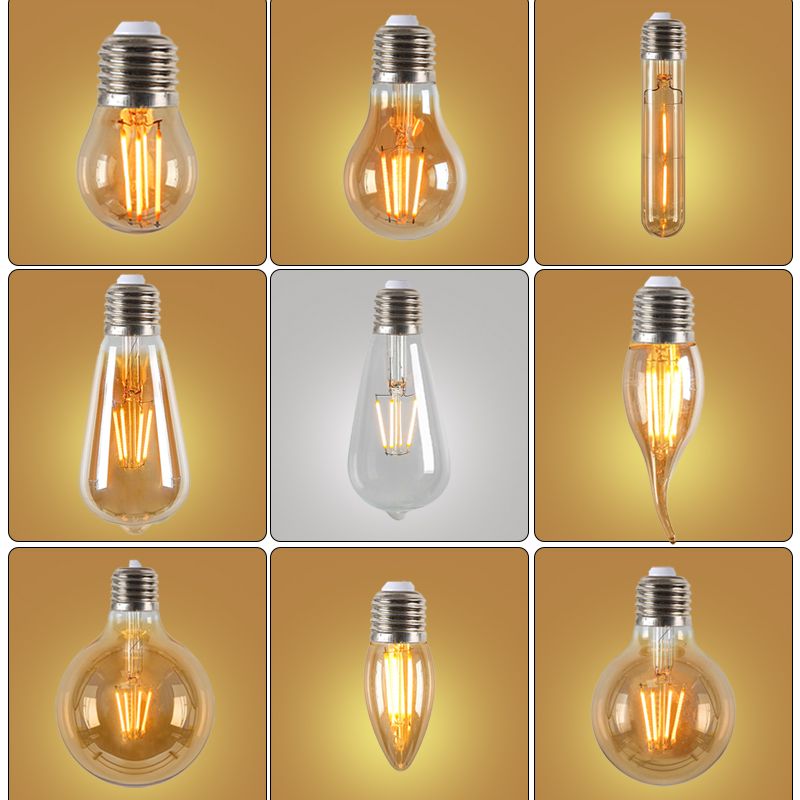 led爱迪生仿钨丝节能st64E27艺术