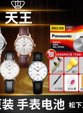 适用于天王手表电池GS LS3785 3798 3799 3803 3816 3817 3853 3873 3887 3910男女石英通用型号更换原装电子