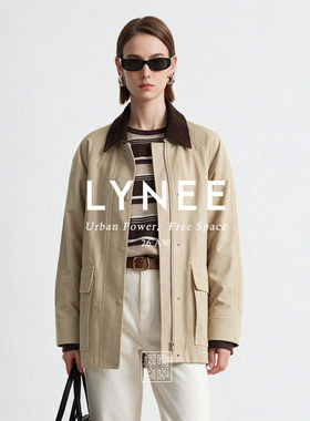 LYNEE复古谷仓夹克巴恩外套