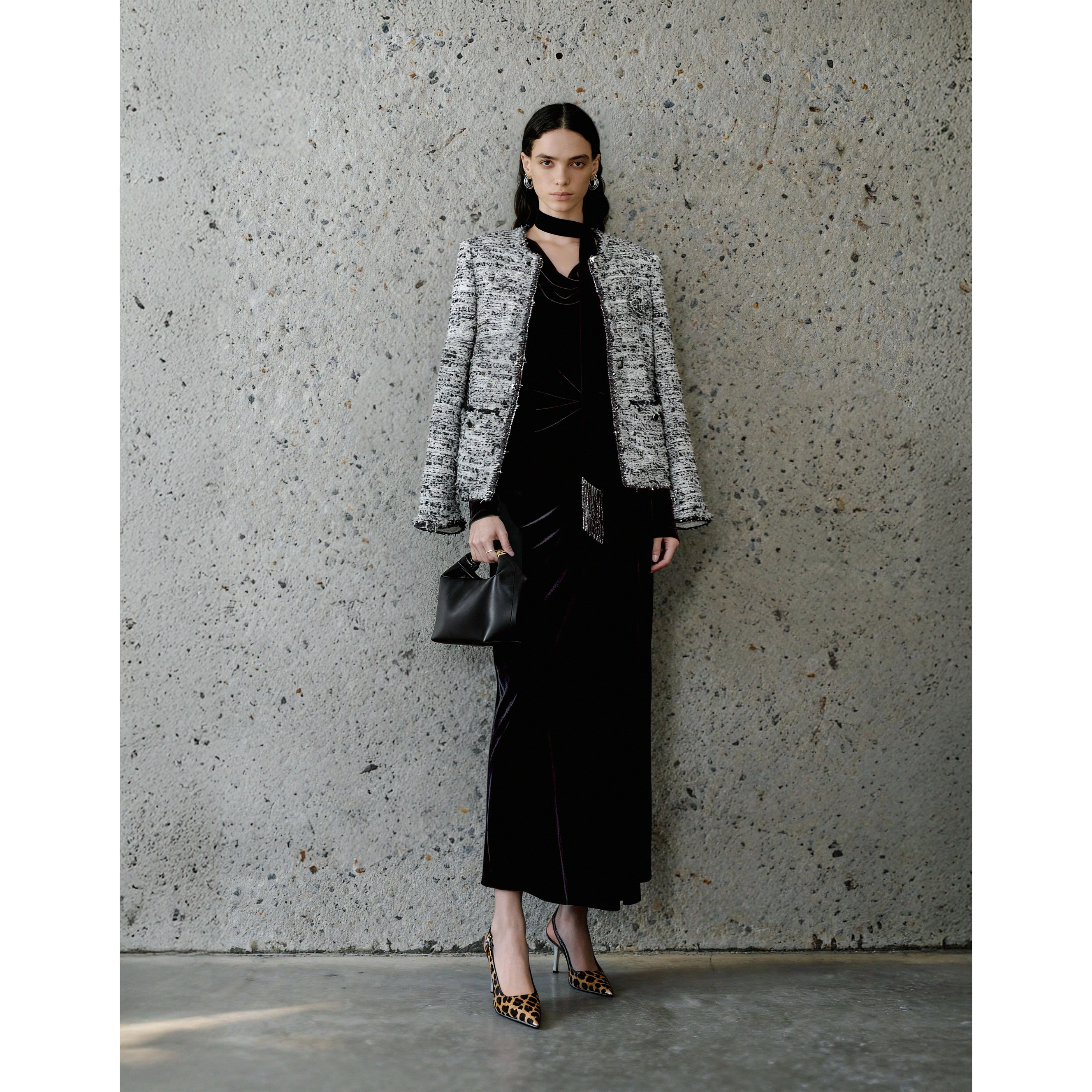 LYNEE【COCO山茶】金标系列 CH同源法国进口SCOP 微收腰小香外套