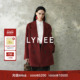 LYNEE 大衣 秘鲁进口面料一手长801苏力羊驼毛短款 黑标 泰迪801