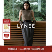 铃兰裙 长短半身裙 LYNEE 收腰羊毛花苞半裙 不含腰封