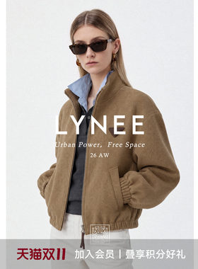 LYNEE圣莫里茨羊毛羊驼毛呢夹克