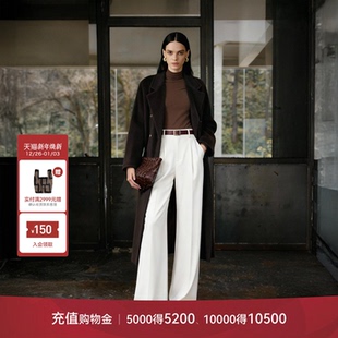 意大利进口面料 皇室大衣 BALLI苏力羊驼毛大衣 黑标801 LYNEE