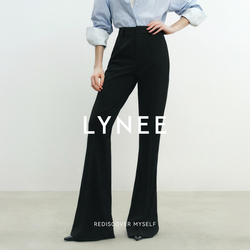 LYNEExTORIL果冻超模喇叭裤