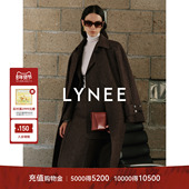 西装 LYNEE 风衣大衣 直筒半裙 巴塞罗那 桑蚕丝花纱羊毛插肩袖