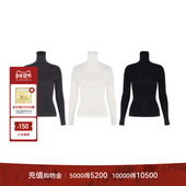 LYNEE 半高领珠点针织衫 美丽诺无缝云柔系列 高领珠点针织衫