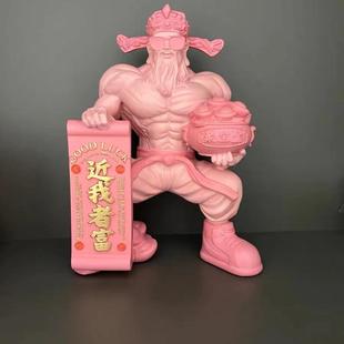 饰品送人乔迁礼物 肌肉财神爷创意家用桌面摆件办公室前台招财装