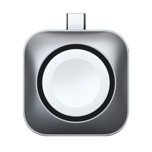 Satechi 磁吸无线充电器适用苹果手表Apple Watch 11/10/9/8/7/SE/Ultra TypeC接口USB-C便携磁吸快充