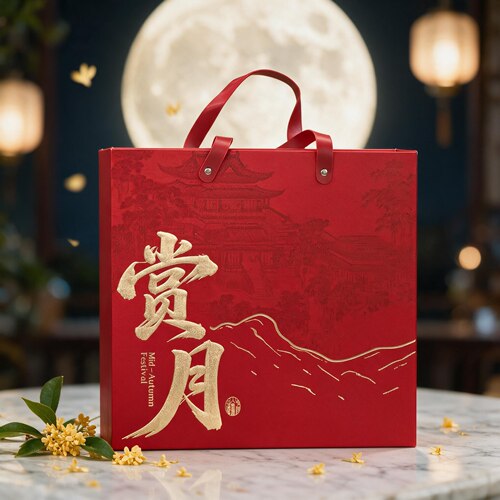 中秋大气包装盒超大盒超高性价比